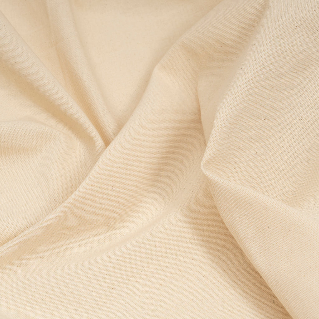 Cotton Canvas Fabric (Unbleached, 60" Wide)